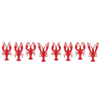 Beistle Kitchen, 10.75" x 4' 6", Red/White