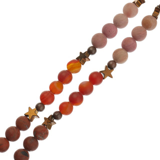 John Bead Craft Bead, 6mm x 5in, Mars