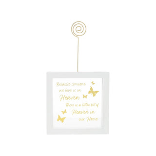 Pavilion Gift Company Decorative Signage, White, Gold, Modern