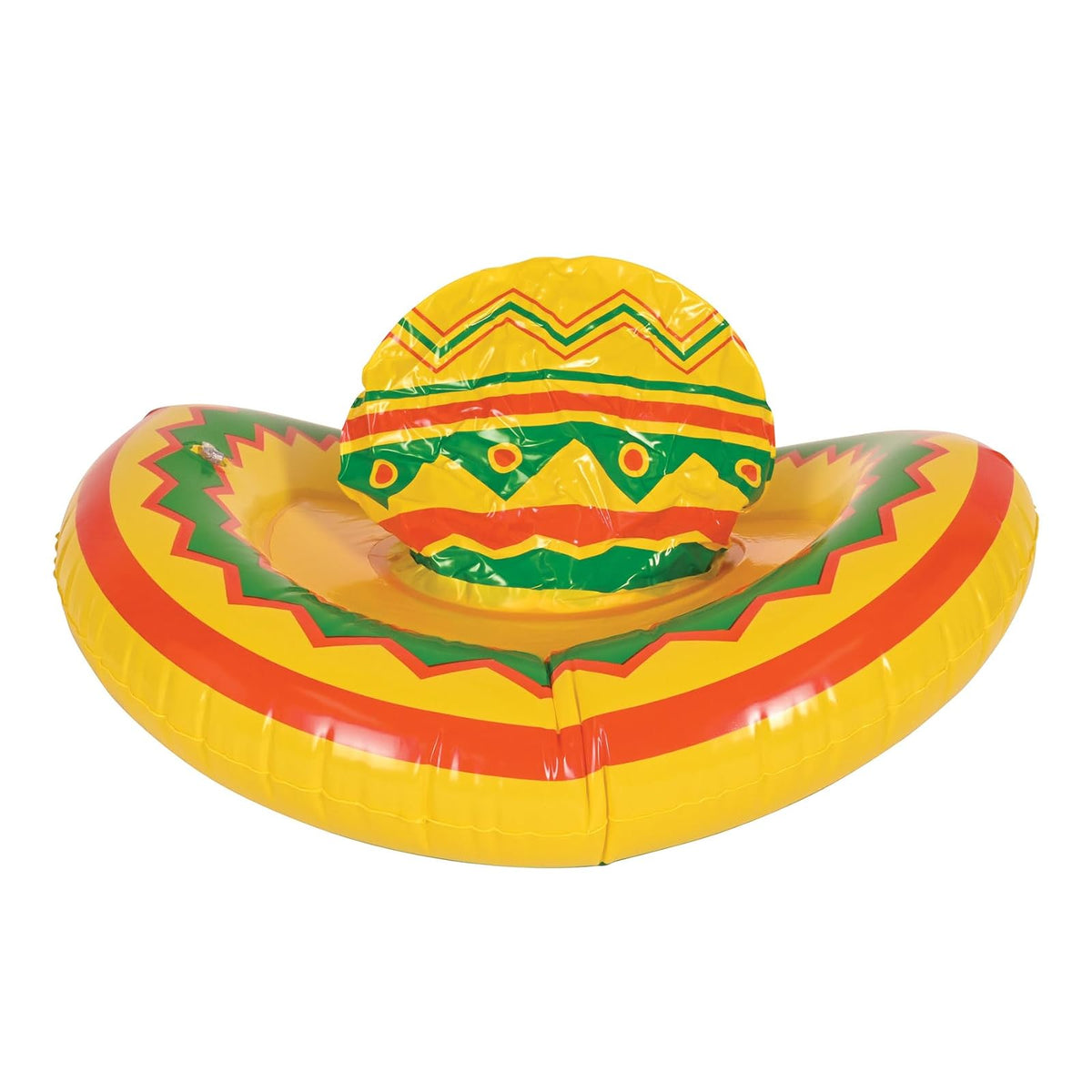 Beistle Costume Headwear, Adult Size, Yellow/Red/Green