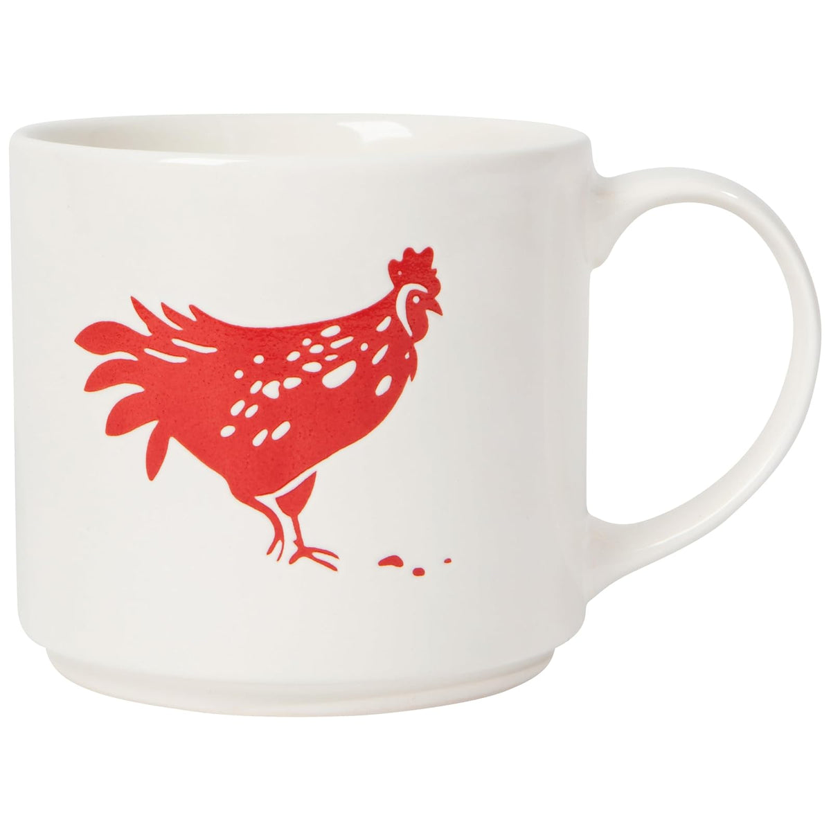 Now Designs Drinking Cup, 16 Ounces, Chickens