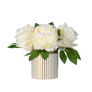 A & B Home Artificial Plant, 10.2, Cream