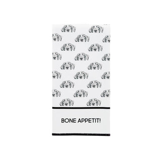 Pavilion Gift Company Towel, 23.75", White, Gray