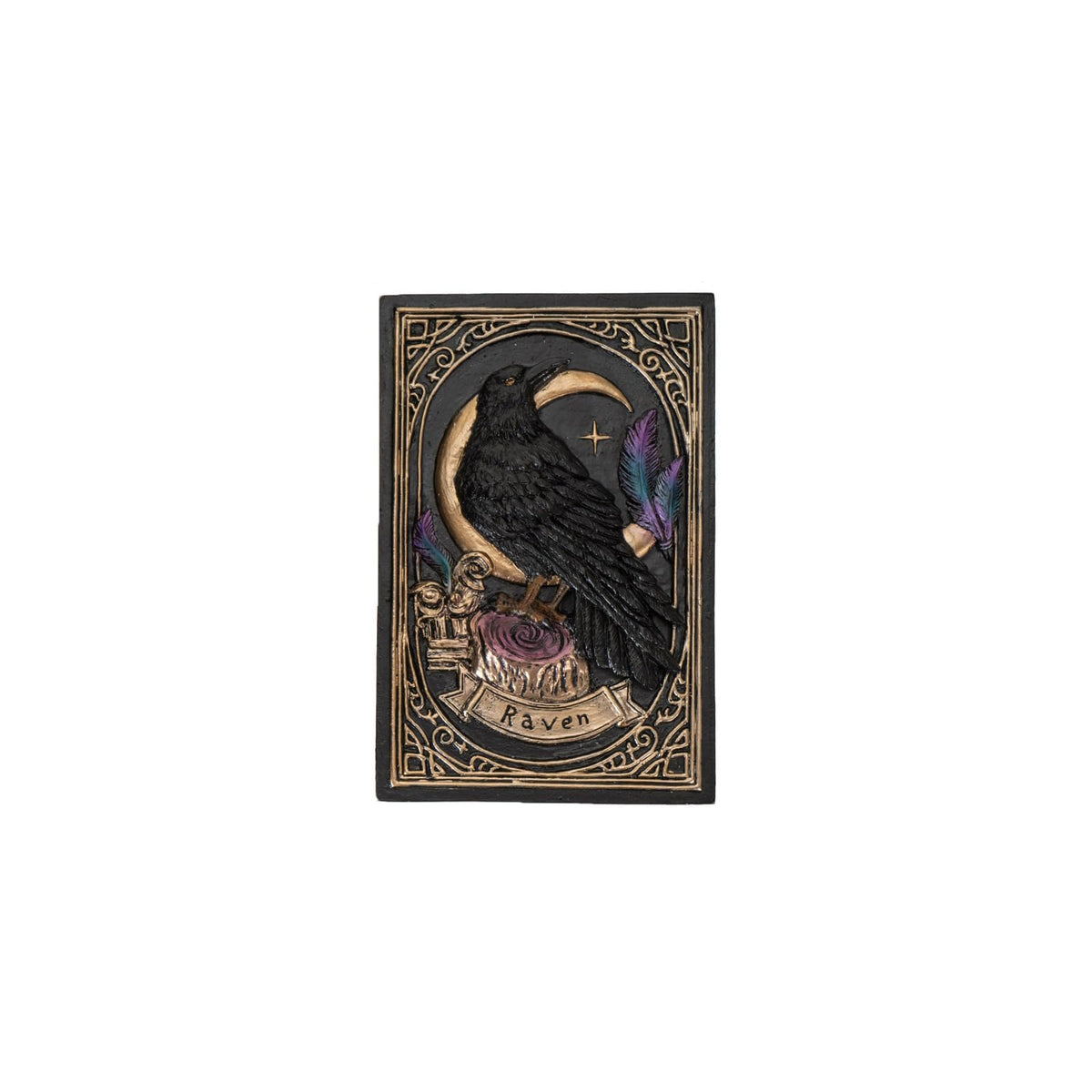 Pacific Giftware Storage Box, Black/Brown, Gothic