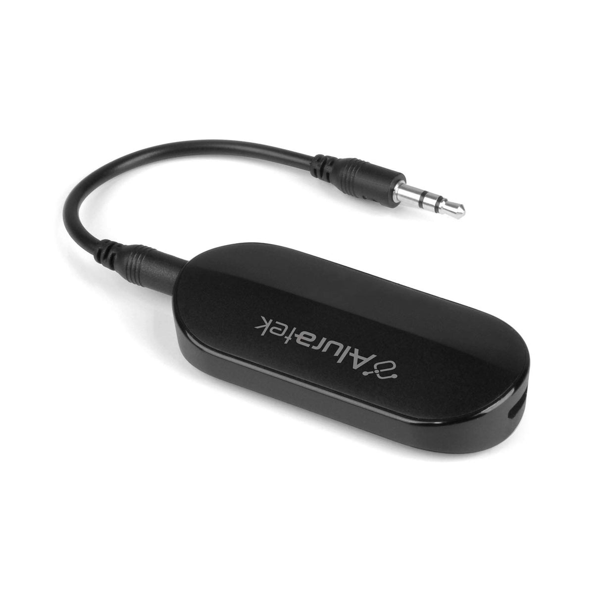 Aluratek Wireless Audio Adapter, Small, Black