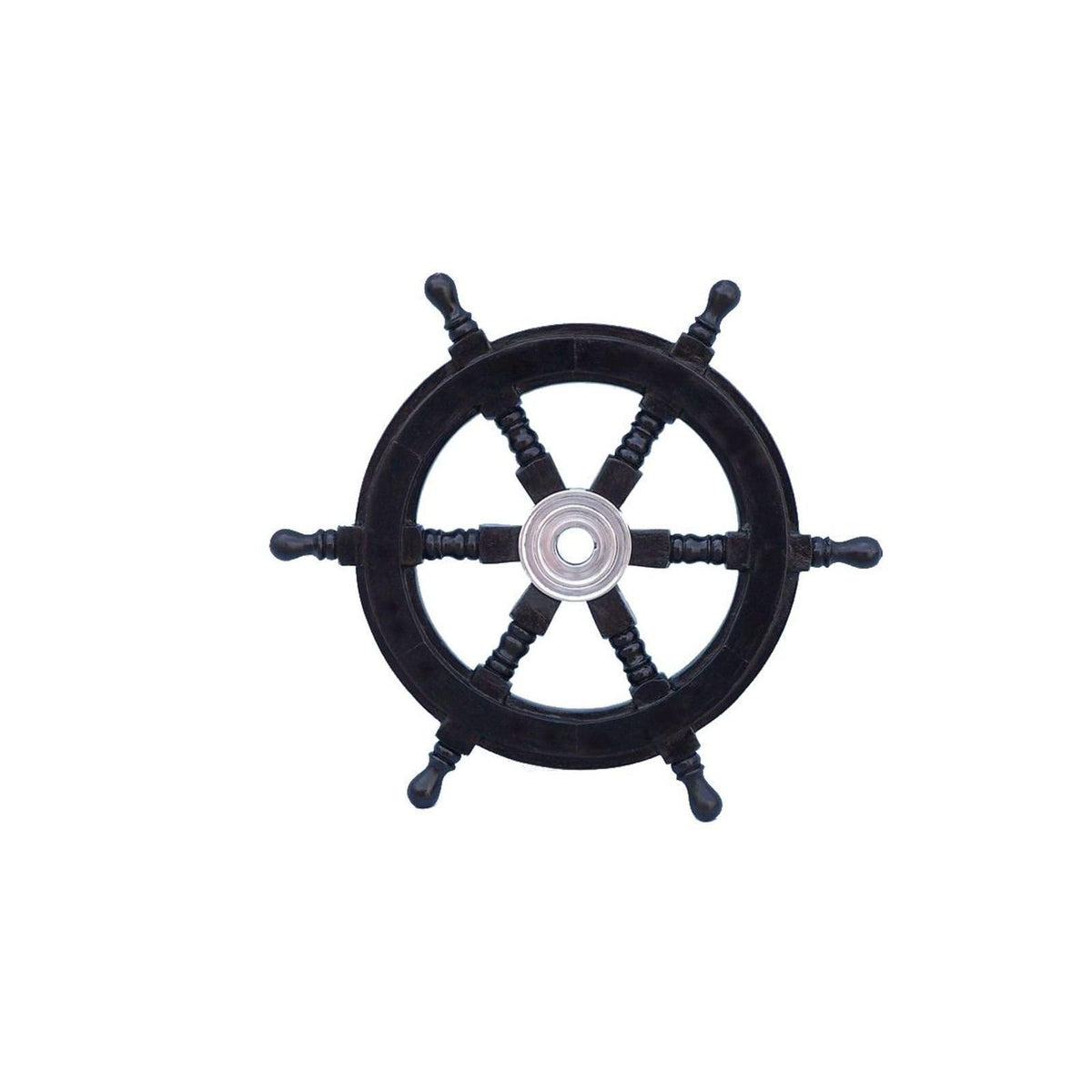 Hampton Nautical Wall Art, 12"L x 2"W, Black