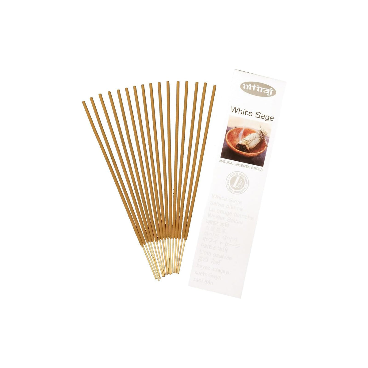 Kheops International Incense, 25 Grams, White Sage