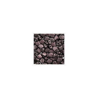 John Bead Craft Bead, 7.5mm, Metallic Suede Dark Plum