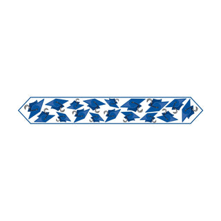 Beistle Table Runner, 11"x6', Blue