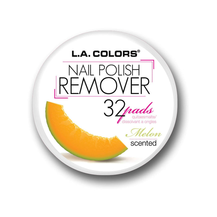 L.A. COLORS Nail Polish Remover, 1 Ounce (Pack of 1), Melon Scent