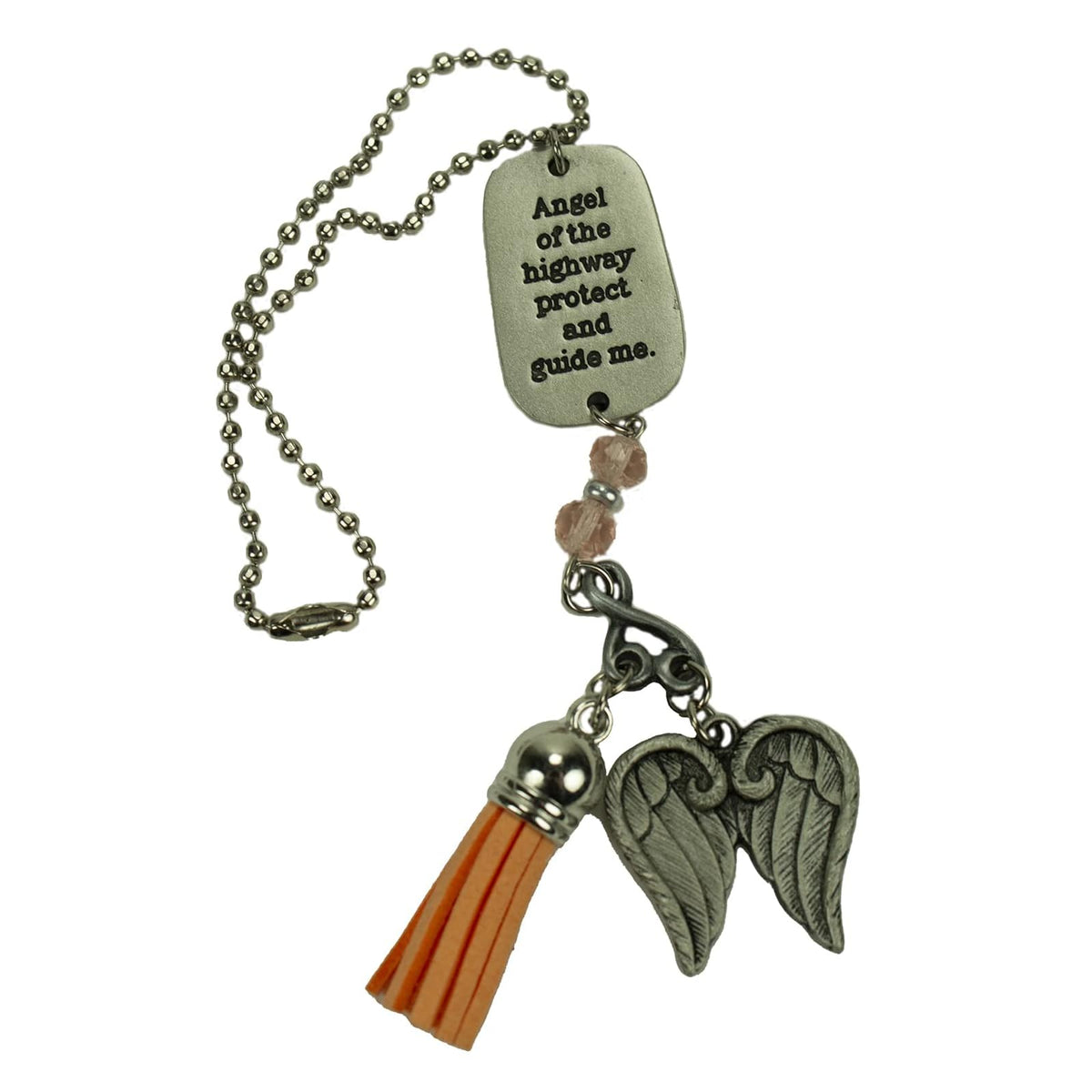 Cathedral Art Hanging Ornament, One Size, Orange