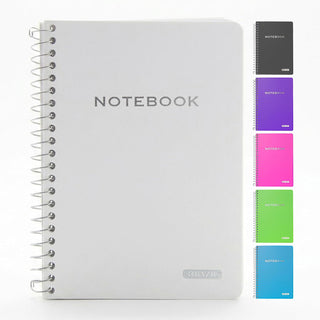 BAZIC PRODUCTS Blank Book, 6-Pack, Assorted Colors (100 Sheets/Book)