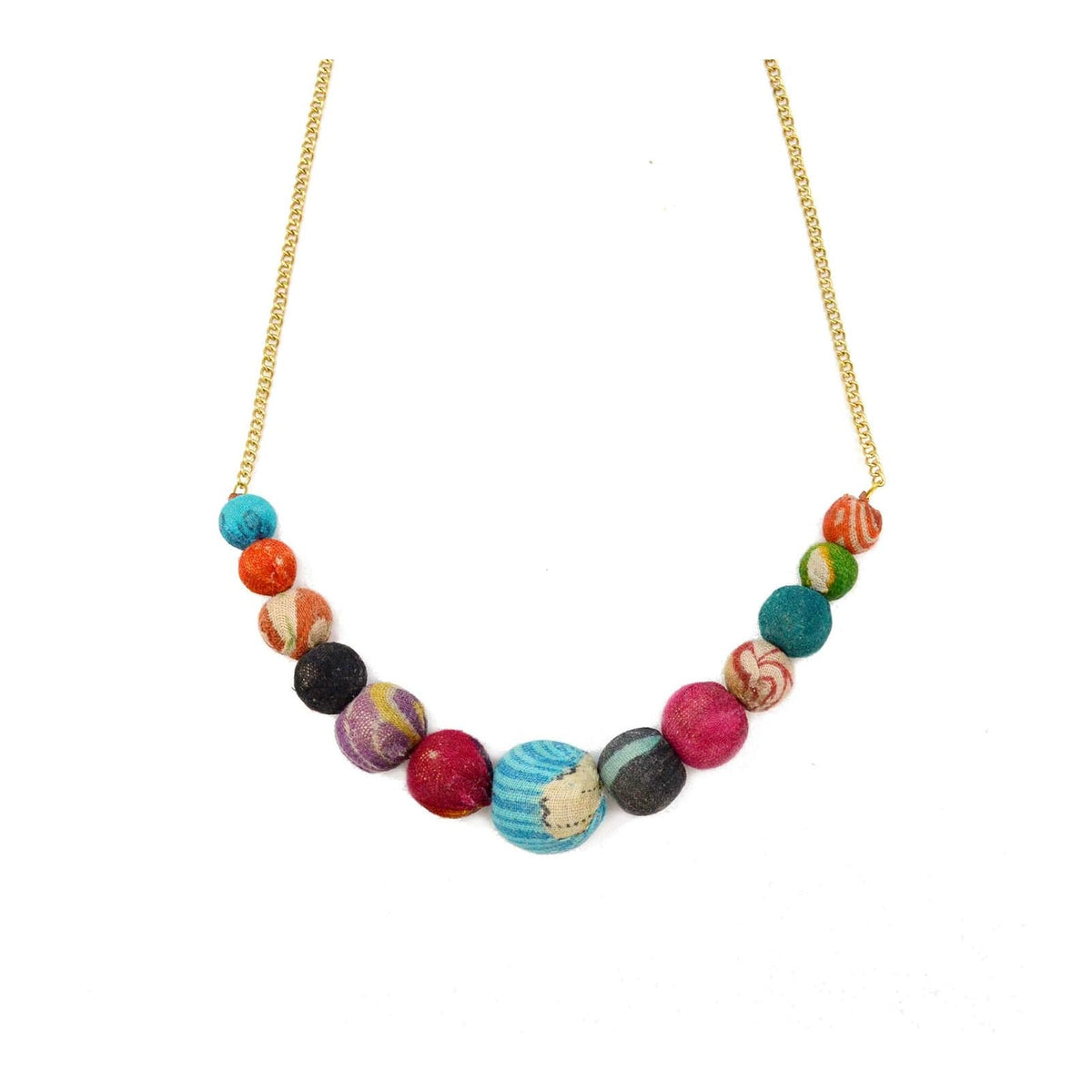 Anju Necklace, 19 inches, Brass