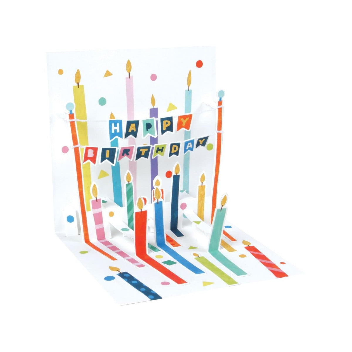 Up With Paper Greeting Card, multicolor, Modern