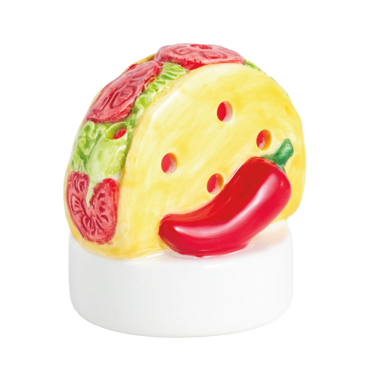 Mud Pie Lamp, 2 1/4" x 2 1/2", Yellow