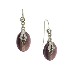 1928 Jewelry Company Earring, Amethyst, Drop