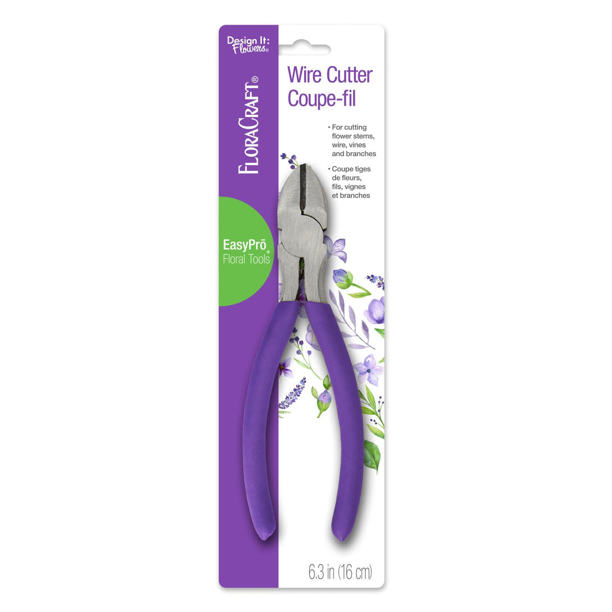 FloraCraft Pliers, 6.5", Purple