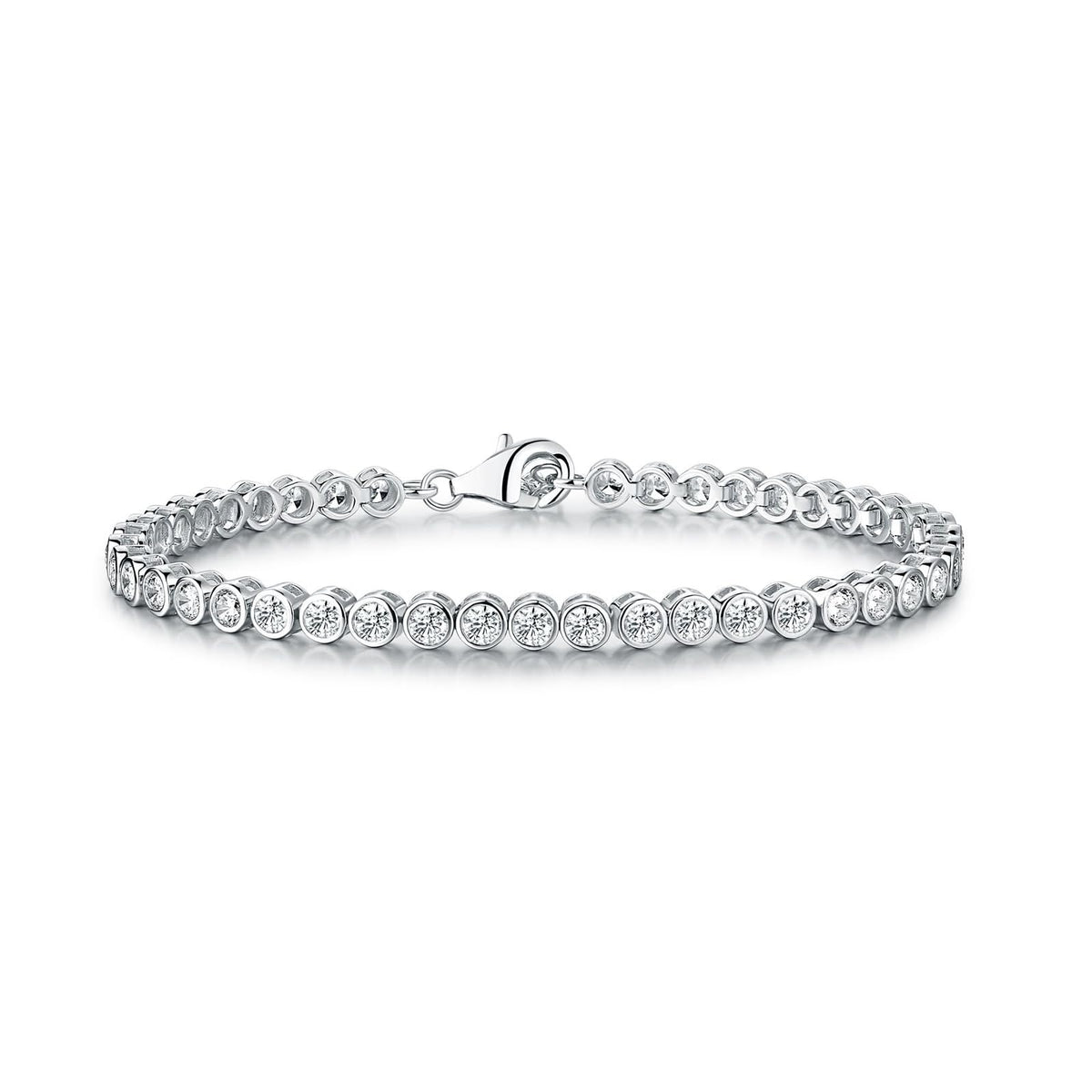 Diamond Treats Bracelet, S/M, Silver