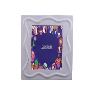 Flora Bunda Picture Frame, Purple