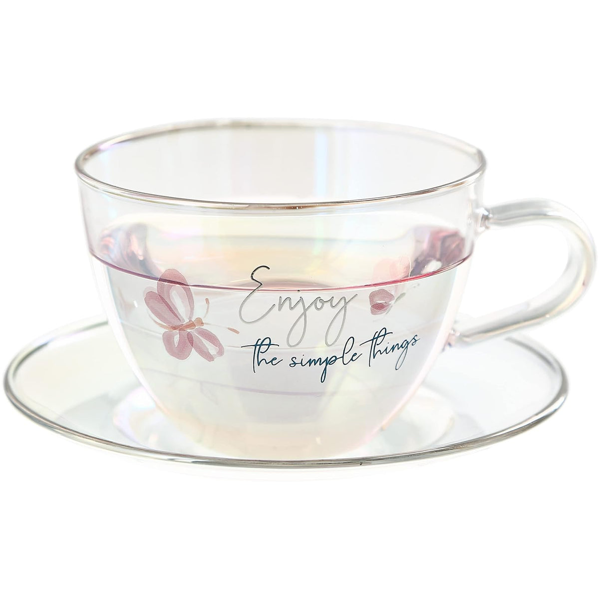 Pavilion Gift Company Drinking Cup, 7 Ounces, Pink, Orange, Purple