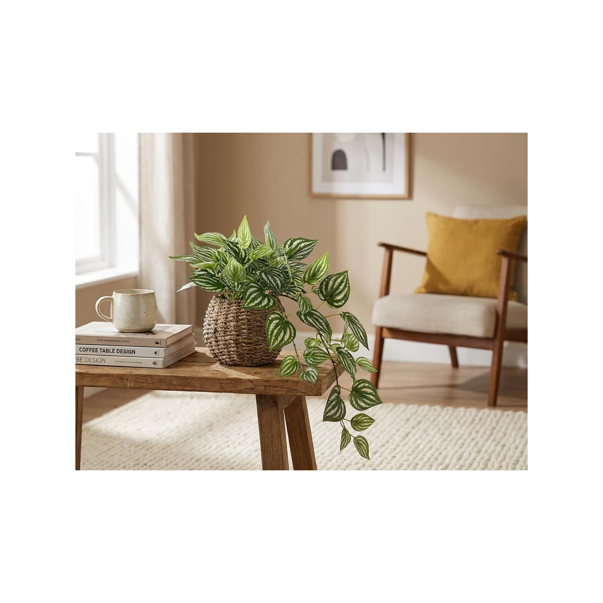 Flora Bunda Artificial Plant, 6", Brown