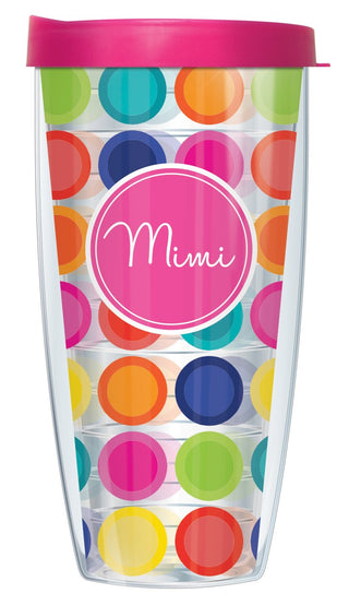 Signature Tumblers Drinking Cup, 22 Ounces, Clear,Pink
