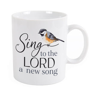 P. Graham Dunn Drinking Cup, 15 Ounces, Grey Bird