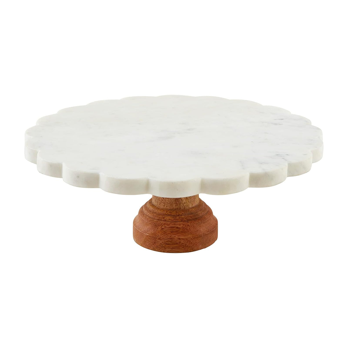 Mud Pie Item Stand, 12" dia, White