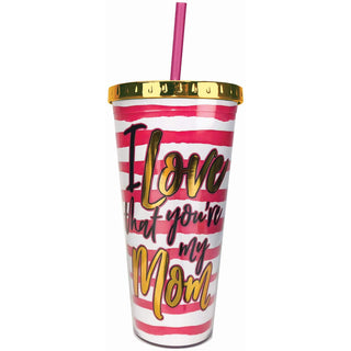Spoontiques Drinking Cup, 20 Ounces, Pink