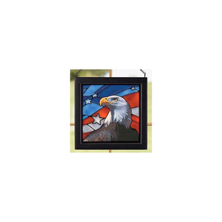 Wild Wings Wall Art, 9"L x 9"W, Multicolor