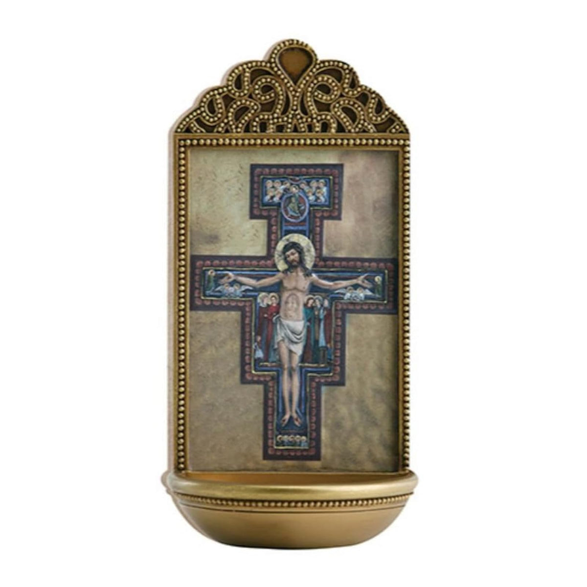 Christian Brands Fountain, 6", San Damiano