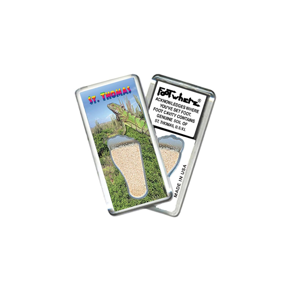FootWhere Decorative Magnet