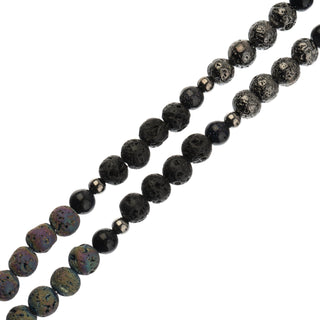 John Bead Craft Bead, 6mm x 5in, Comets
