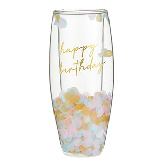 Slant Collections Drinking Cup, 8 Ounces, Happy Birthday
