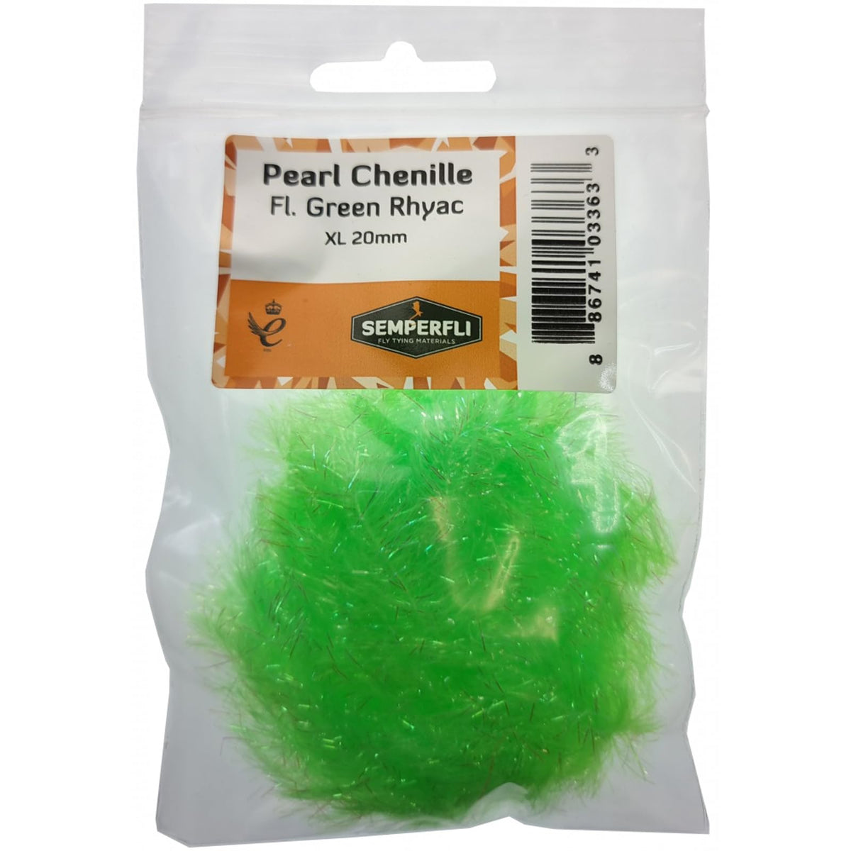 Semperfli Wire, 20mm XL, Green Rhyac