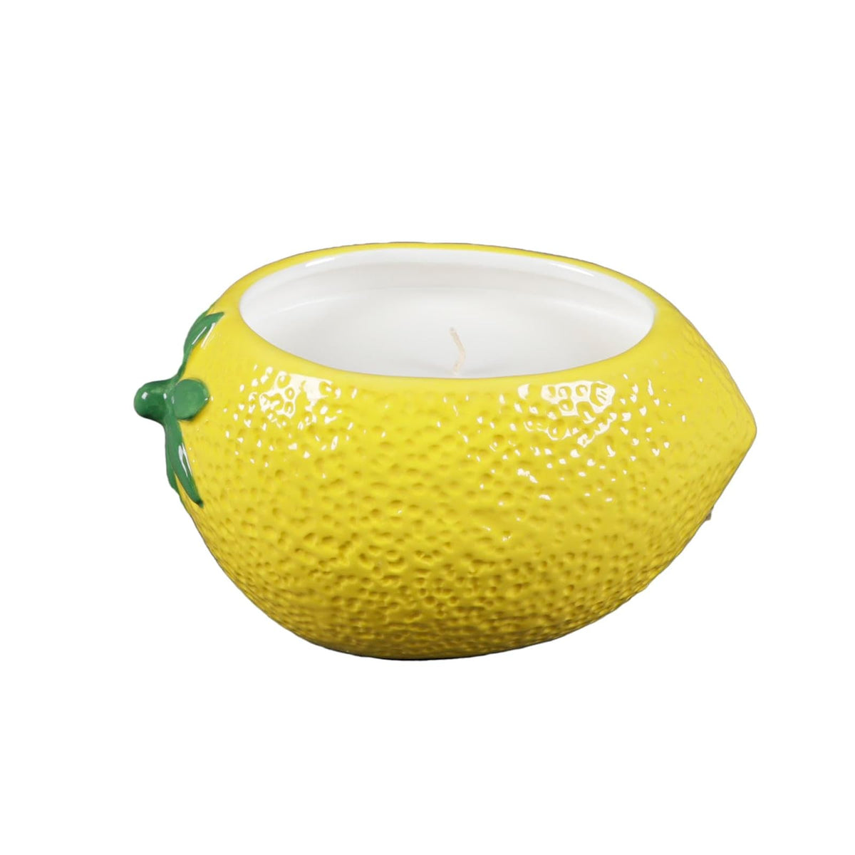 Flora Bunda Candle, 6.38", Yellow