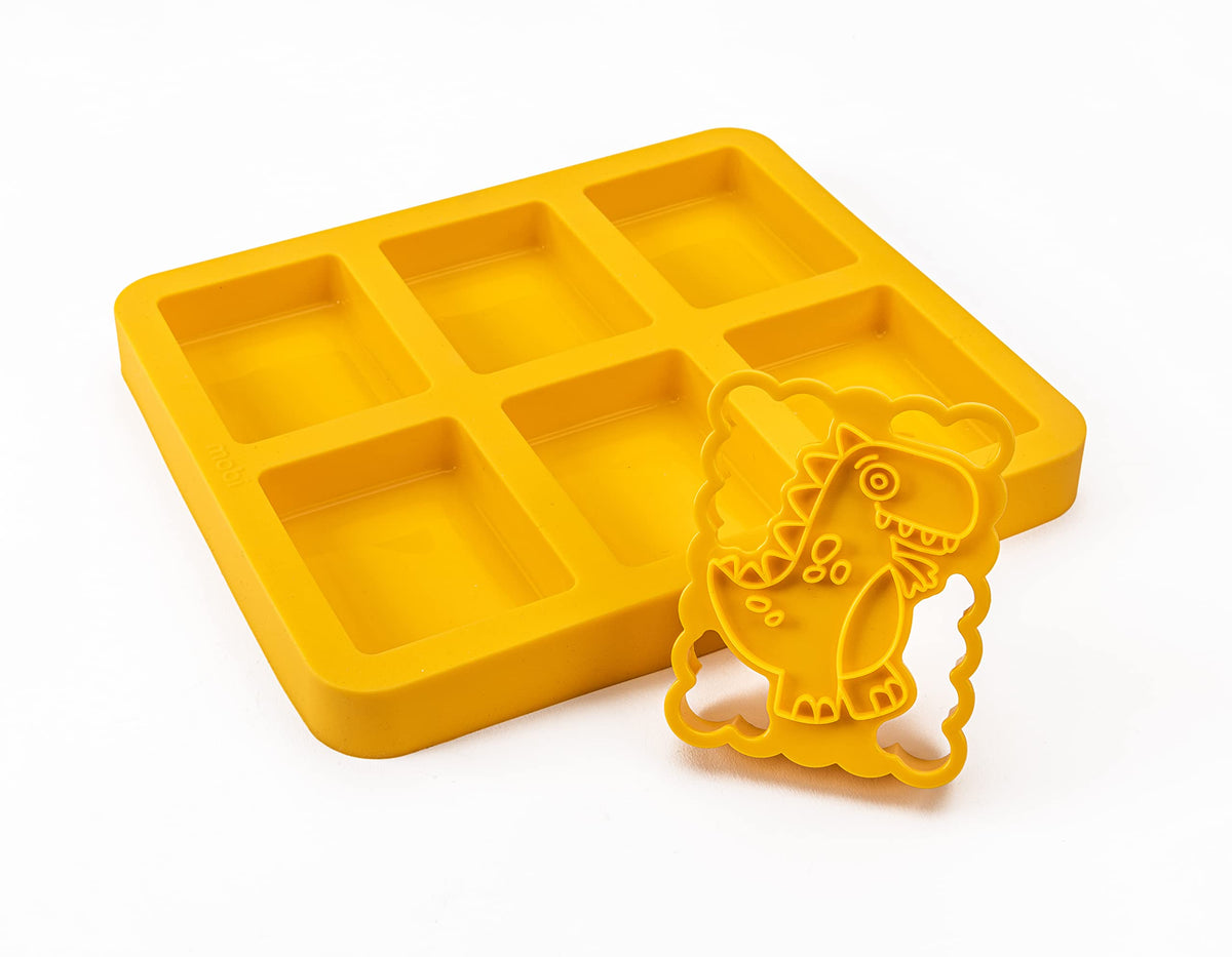 Mobi Silicone Ice Cream Sandwich Maker, T-Rex