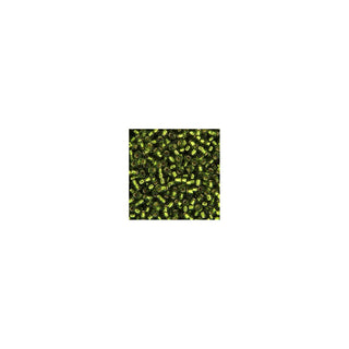 John Bead Craft Bead, Small, Olive Silver Lined