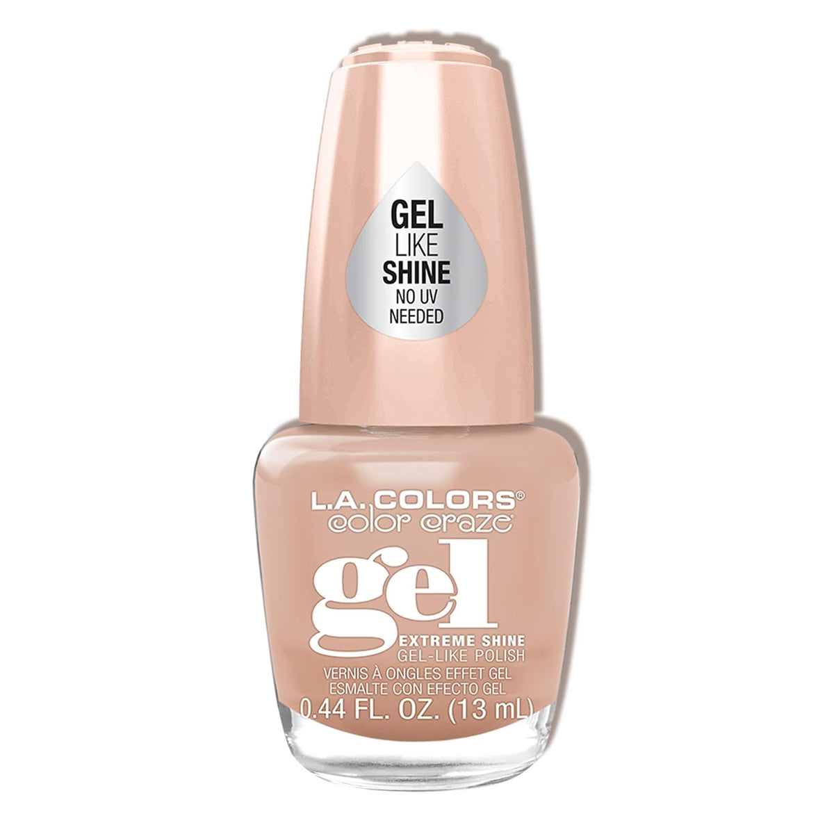 L.A. COLORS Nail Polish, 1 Count (Pack of 1), CNP752 Vanilla Latte