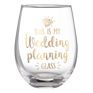 Lillian Rose Drinking Cup, 18 Ounces, Gold, Clear