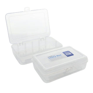 BAZIC PRODUCTS Storage Box, 1-Pack, Clear
