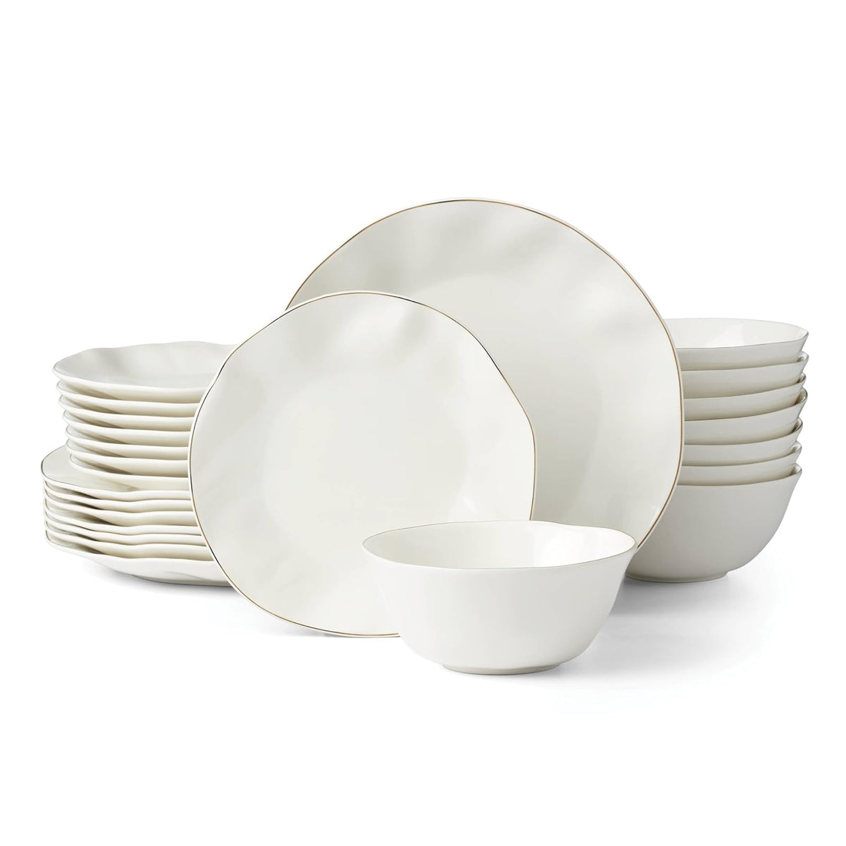 Lenox Dishware Place Setting, 24 Count, White