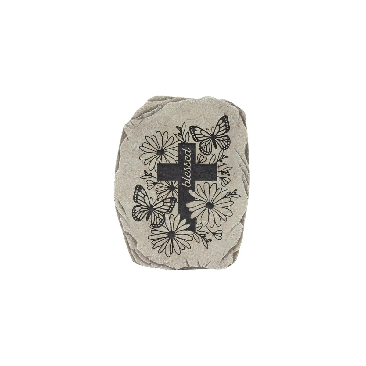 Carson Sculpture, Gray/Black, Garden