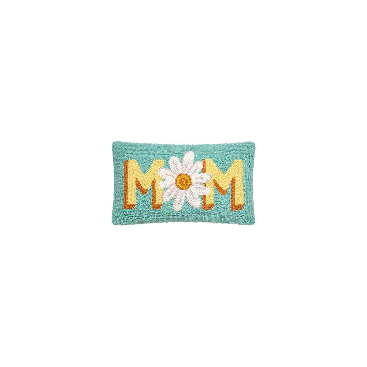 Peking Handicraft Pillow, 9 X 16 Inches, Blue, Yellow, White