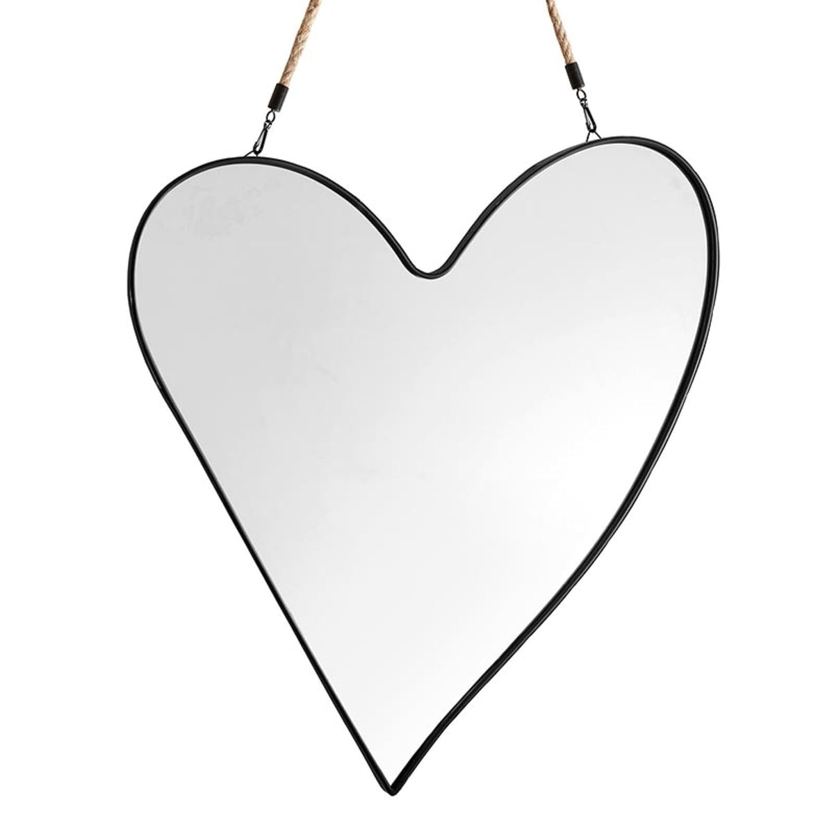 Santa Barbara Design Studio Home Mirror, 18"L x 16"W, Rustic Heart