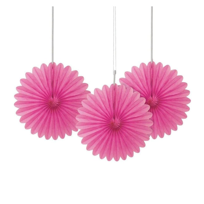 Unique Hanging Ornament, 6", Hot Pink