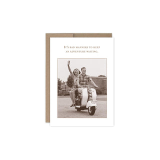 Shannon Martin Design Greeting Card, 4.5" x 6.25", Rich Copper and Sepia Tones