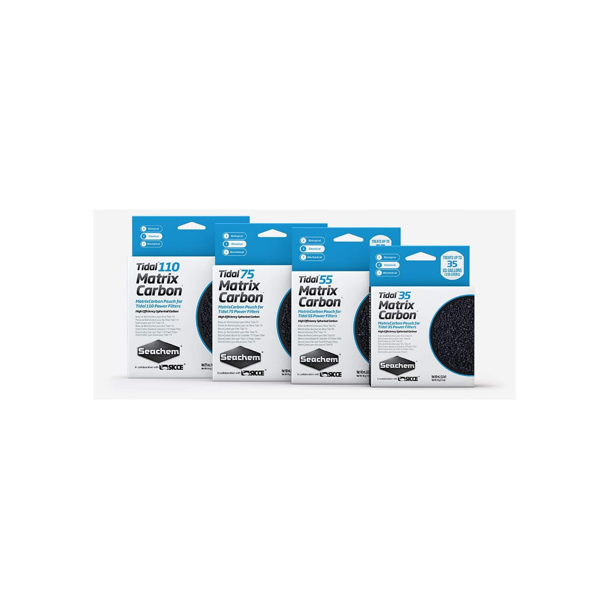 Seachem Aquarium Pond Water Treatment, 55, Multi-colored
