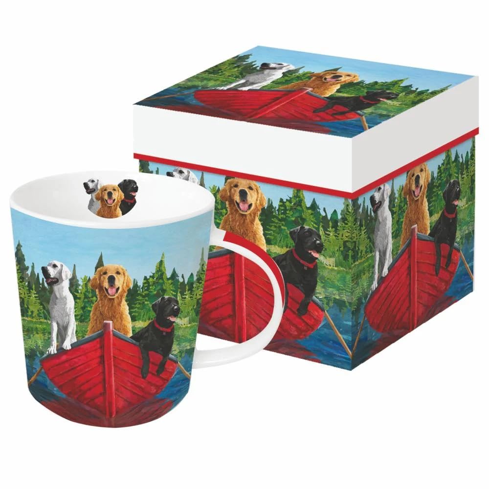 Paperproducts Design Gift-Boxed Mug, Gone Fishin (160303019)