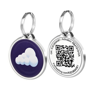 Pet Dwelling Label, 29mm diameter 1.5mm, Nt-cloud Me